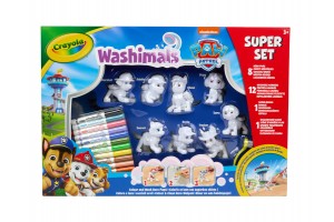 Crayola Washimals Mancs őrjárat készlet - mosható pecsétek