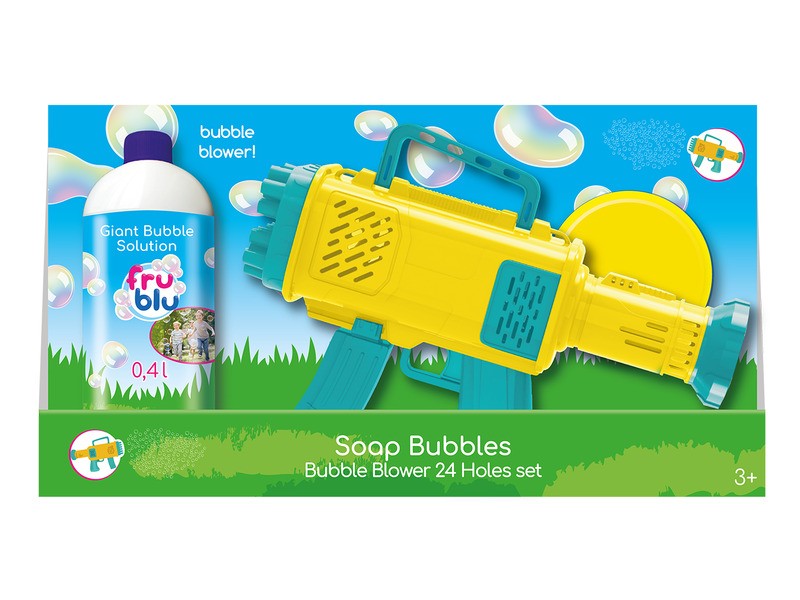 Frublu buborék sorozatlövő 0,4 l - gyerekjáték