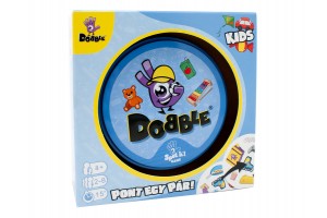 Dobble Kids társasjáték — állatos kártyajáték (4+)