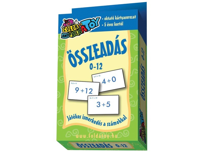 Összeadás kártya – gyakorló feladatok gyerekeknek