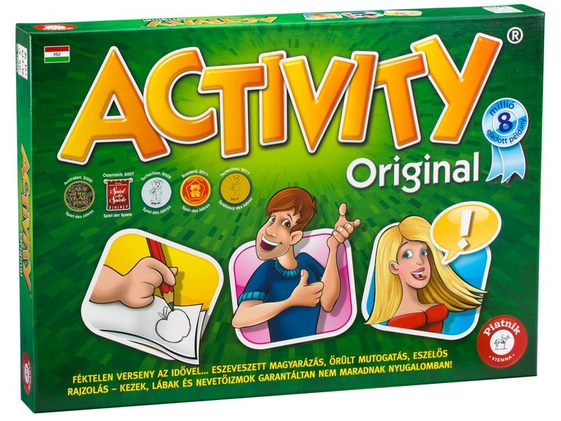 Activity Original társasjáték - doboz tartalma