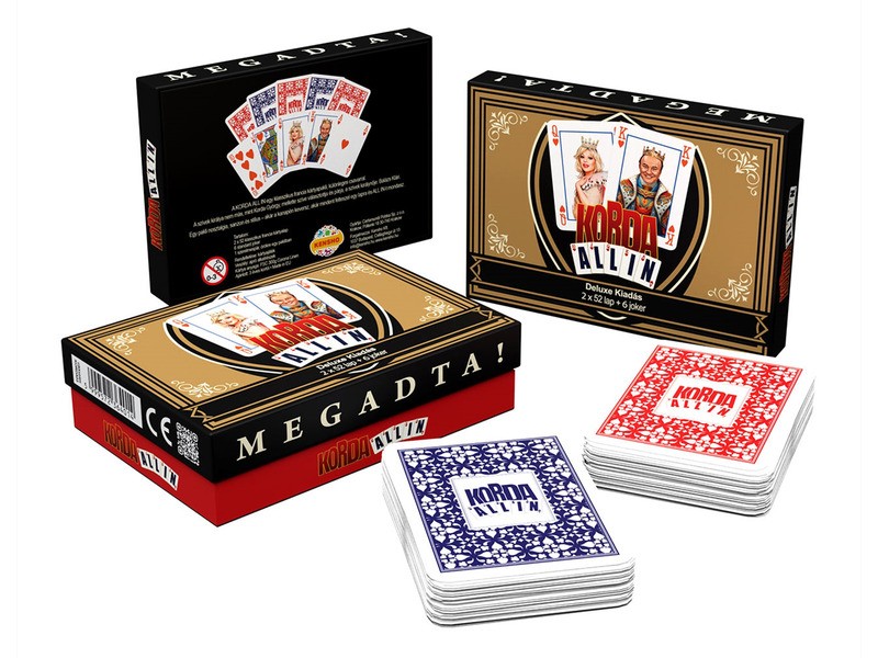 Korda All In deluxe francia kártya (2x55)