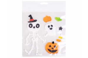 Ablakzselé: csontváz és szellem