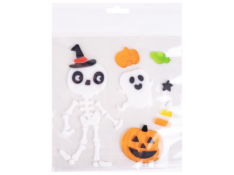 Ablakzselé: csontváz és szellem