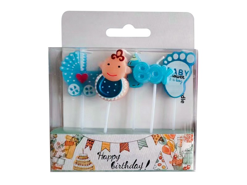 Színes szülinapi gyertya