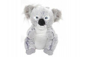 Koala plüss 25 cm – puha szürke játék