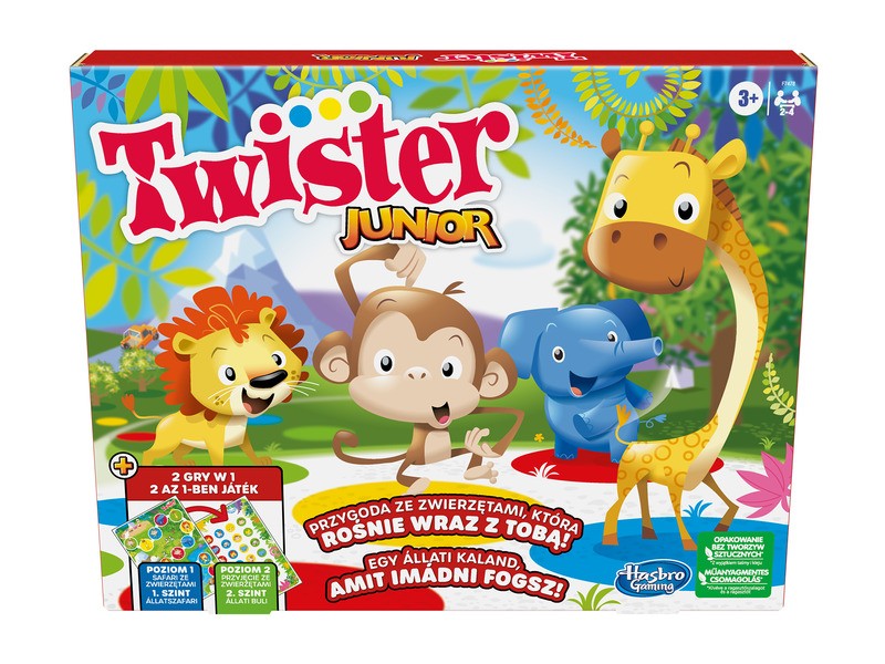 Hasbro Twister Junior - kétoldalas gyerekjáték