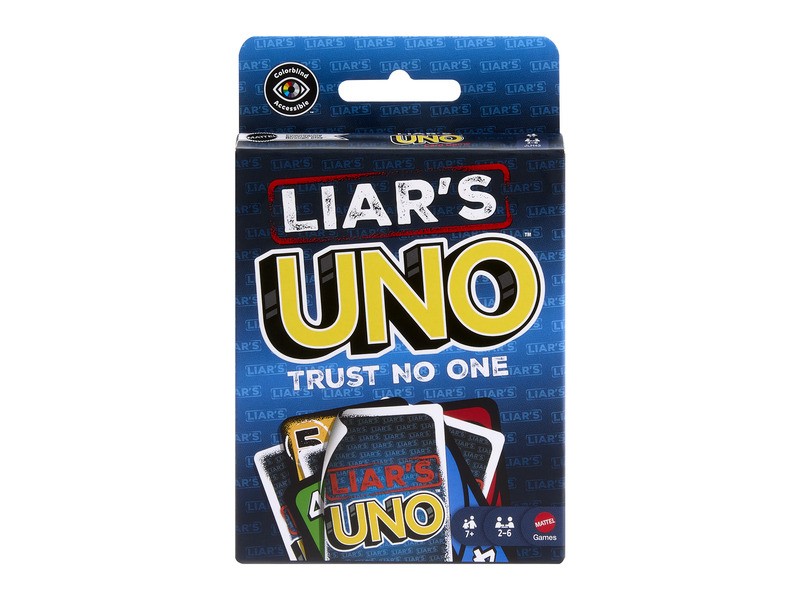 Uno Liars - kártyajáték doboza