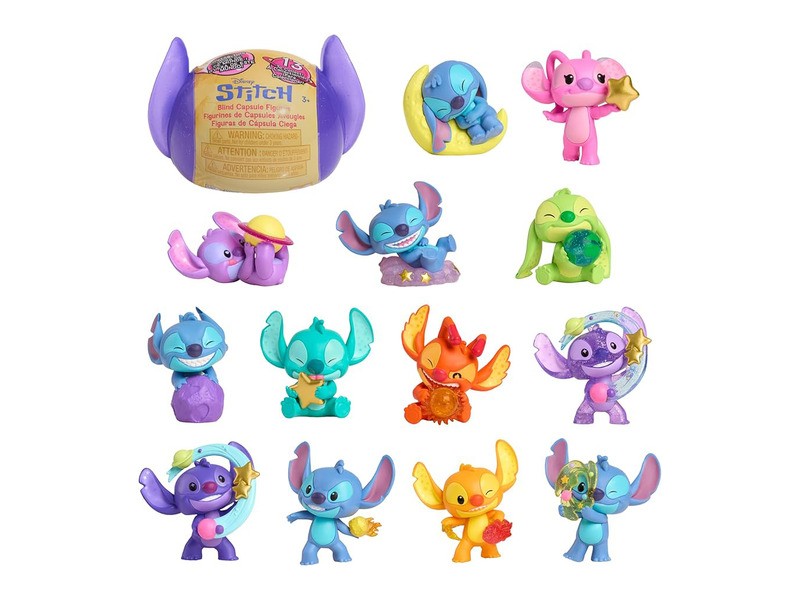 Disney Stitch gyűjthető meglepetés minifigura