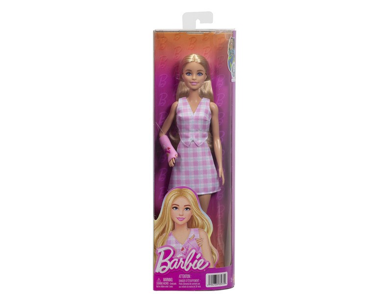 Barbie Fashionista - rózsaszín gipszben termékkép