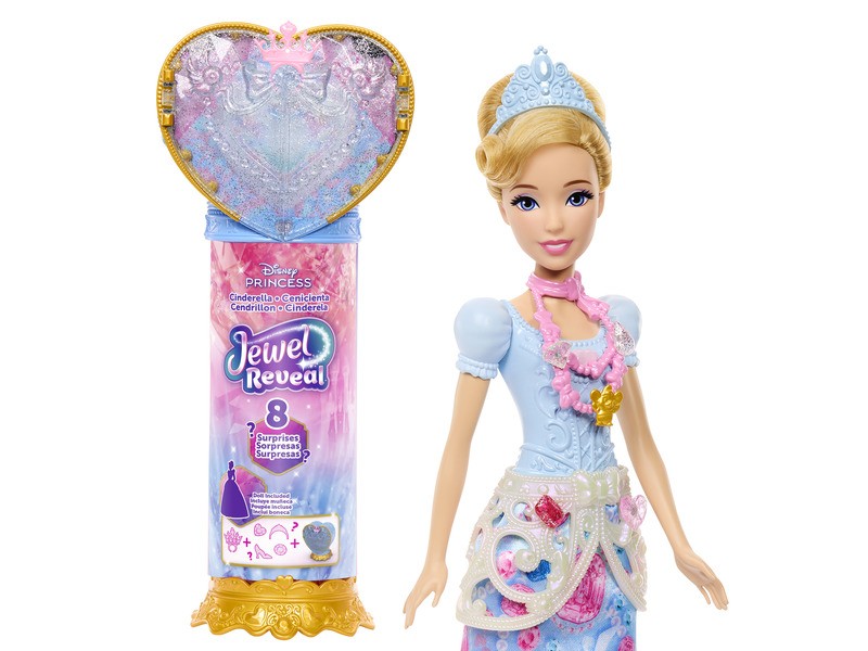 Hamupipőke csupaszív meglepetés baba - Disney hercegnők