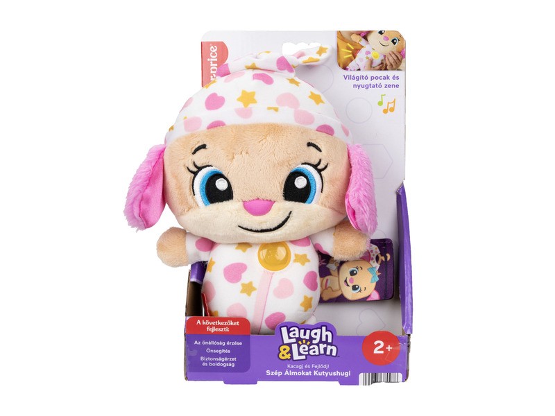 Fisher-Price alvó kutyus - plüss altató