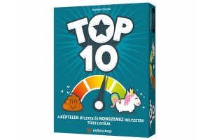 Top10 társasjáték doboz - vicces családi parti