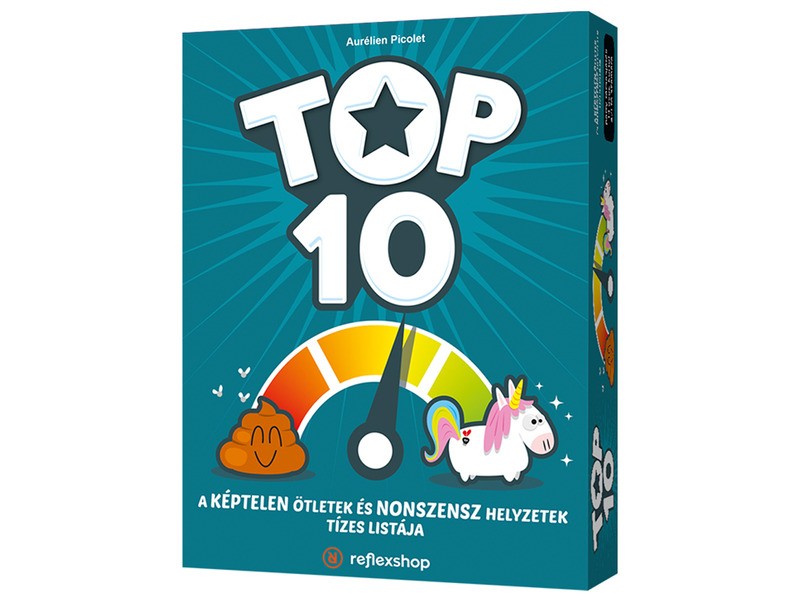 Top10 társasjáték doboz - vicces családi parti