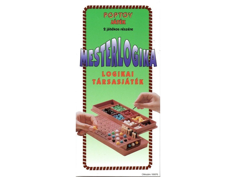 Mesterlogika társasjáték - 2 játékos, 6+ korosztály