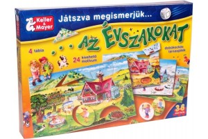 Játszva megismerjük az évszakokat — 24 db puzzle