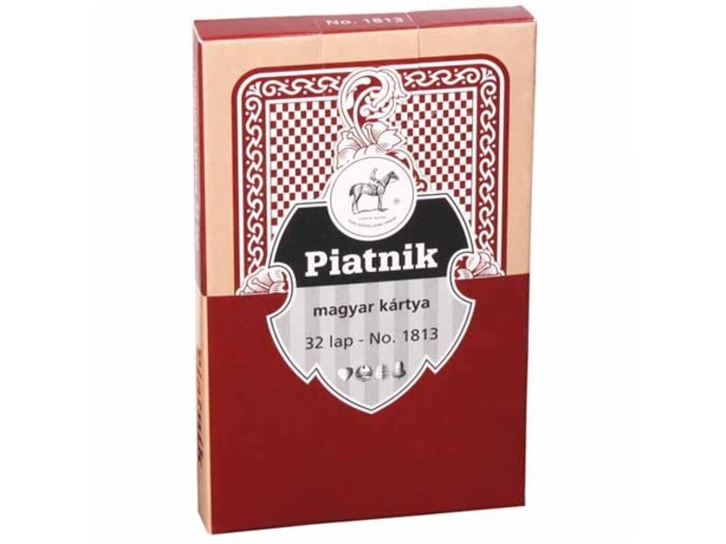 Piatnik magyar kártya (piros) - 32 lapos