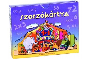 Szorzókártya — cirkuszos párosító kártyajáték