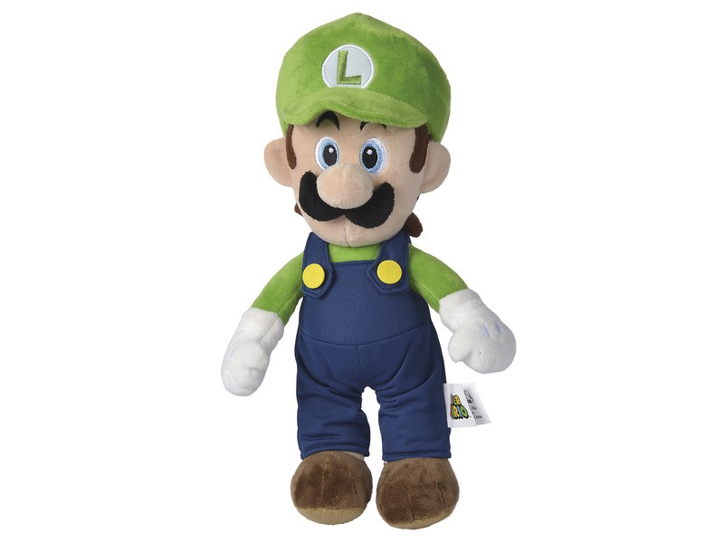 Simba Super Mario Luigi plüss figura, 30 cm