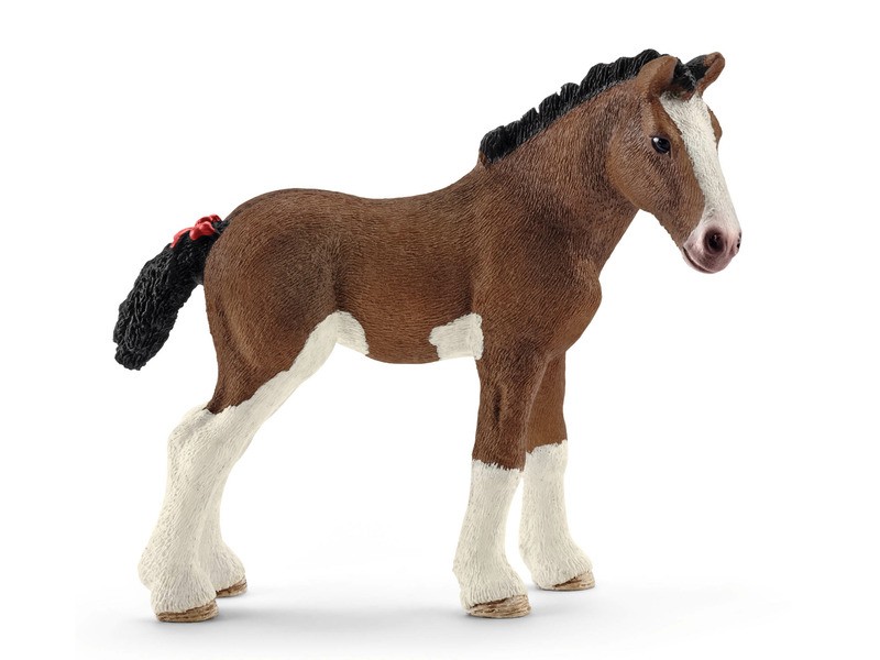 Schleich Clydesdale csikó figura