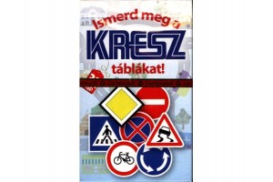 KRESZ kvartett kártya – 32 tábla, 8 kvartett