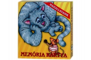 Háziállatos memória kártyajáték — párok keresése