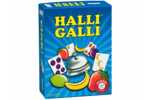 Halli Galli társasjáték - 56 kártya és csengő