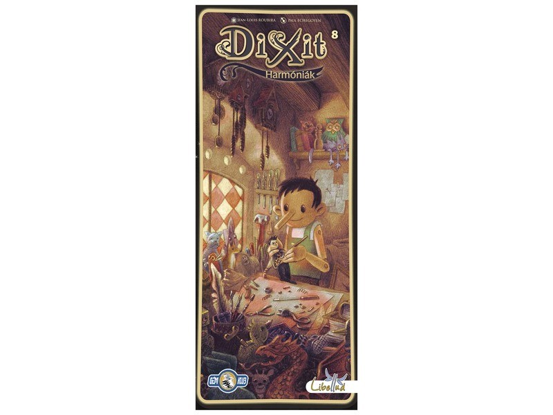 Dixit 8 – Harmóniák kártyák (Paul Echegoyen illusztráció)