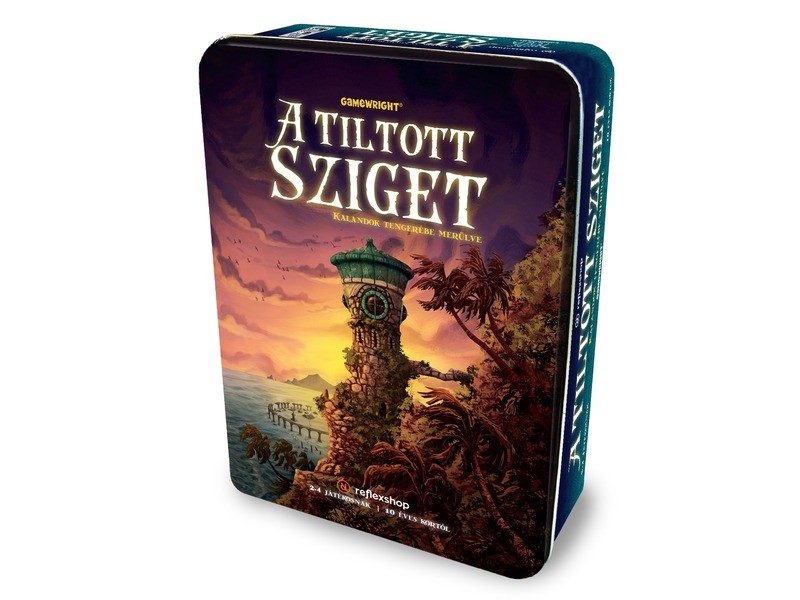 Tiltott sziget társasjáték - kincskeresés, kooperatív játék