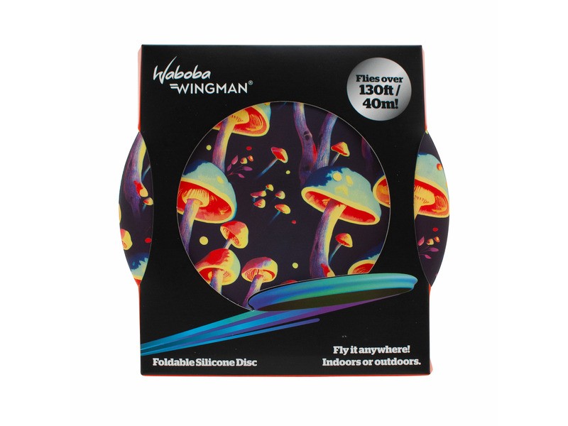 Waboba Wingman szilikon frizbi - összehajtható, akár 40 m