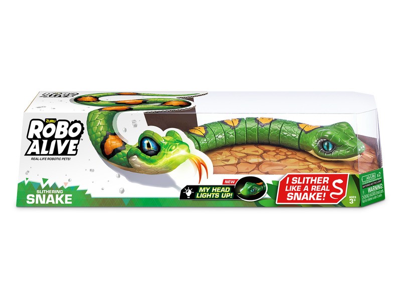 Robo Alive robot kígyó - élethű, világító száj