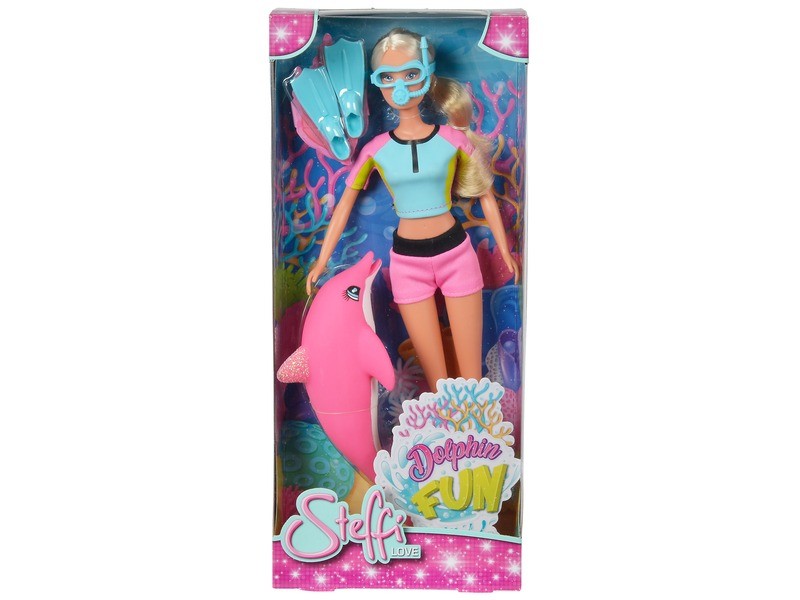Steffi Love búvár baba delfinnel - 29 cm