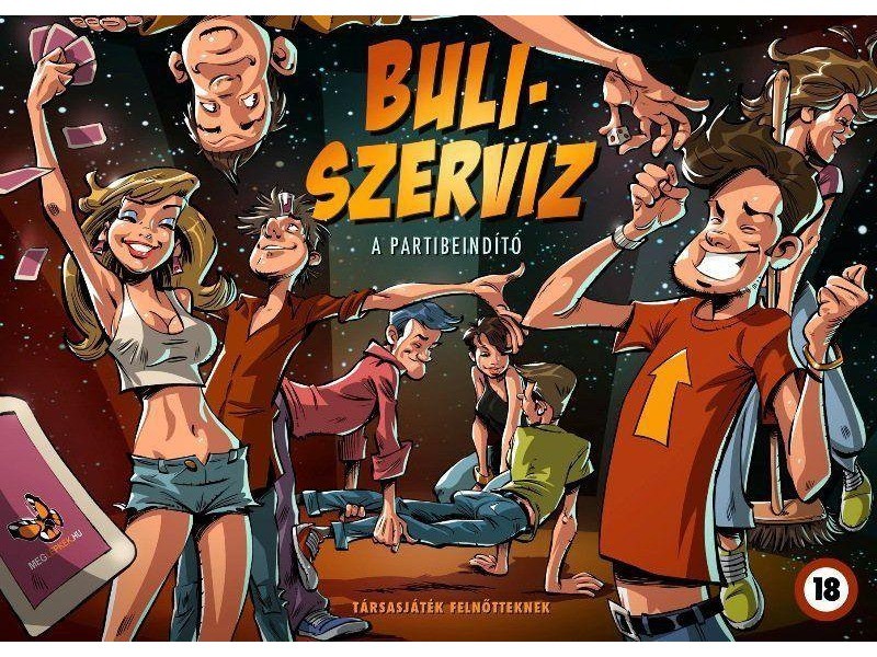 Buliszerviz – party társasjáték felnőtteknek