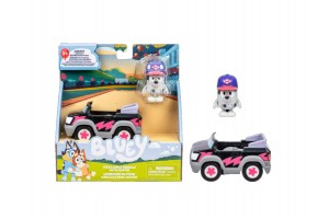 Bluey autó pizza muffin figurával - játék