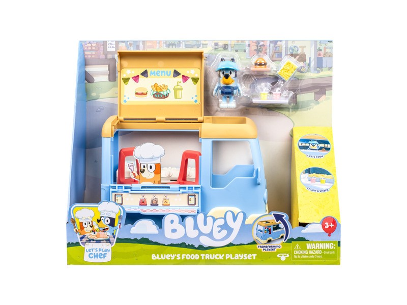 Bluey büfés autó játékkészlet - termékkép