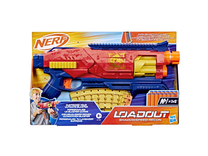 Nerf Loadout Shadowspeed Recon - blaster