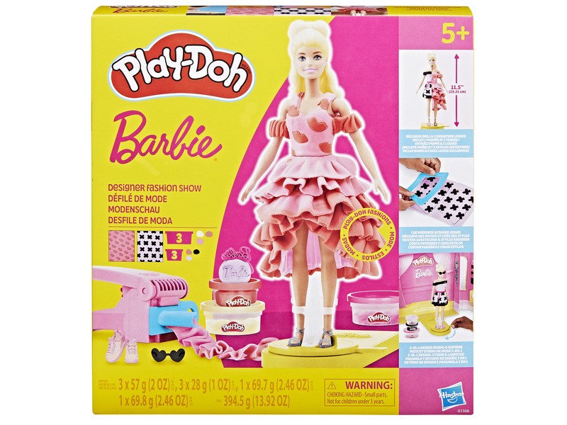 Play-Doh Barbie divatbemutató játékszett