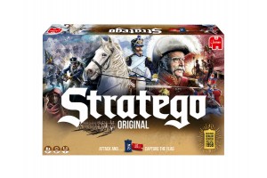 Stratego eredeti társasjáték - doboz és figurák
