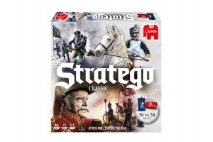Stratego klasszikus társasjáték — játéktábla és figurák