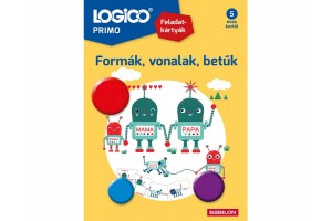 LOGICO Primo — 16 feladatkártya: formák, vonalak, betűk