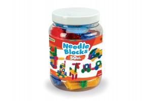 Tüskés építőelemek - 50 db tárolódobozban