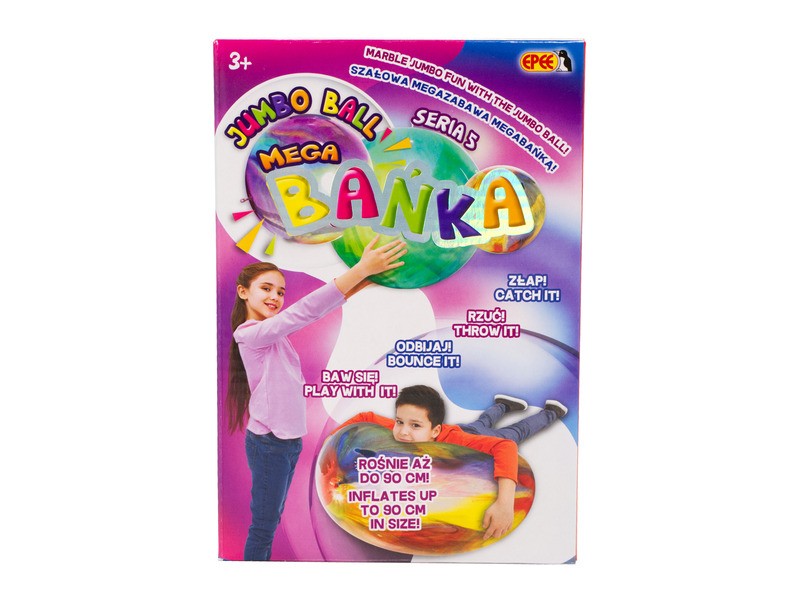 Jumbo Ball márványos óriás lufi labda (akár 85 cm)