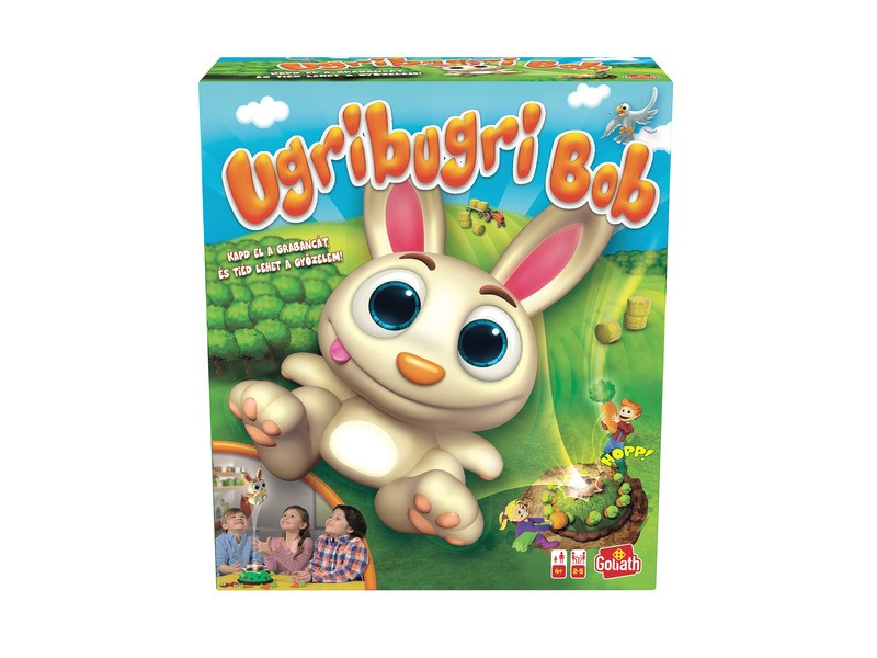 Ugribugri Bob játék: Bob figura és répák