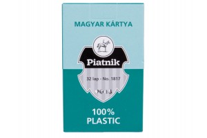 Plasztik magyar kártya - 32 lapos műanyag pakli