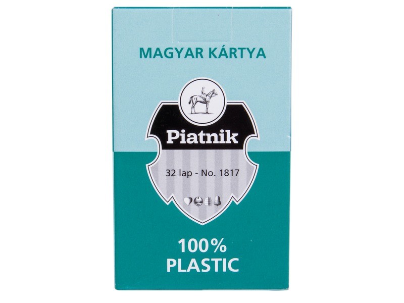 Plasztik magyar kártya - 32 lapos műanyag pakli