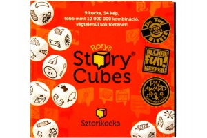 Sztorikocka társasjáték — Kreatív történetalkotás