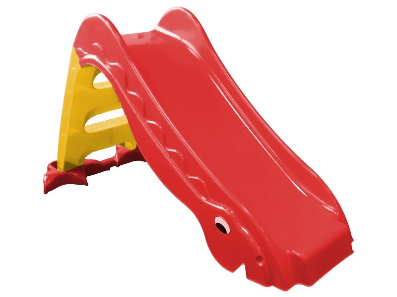 HotWheels Dragon gyerekcsúszda piros-sárga 133x70x40 cm