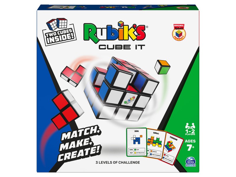 Rubiks Cube it logikai játék – két készlet, 54 feladvány