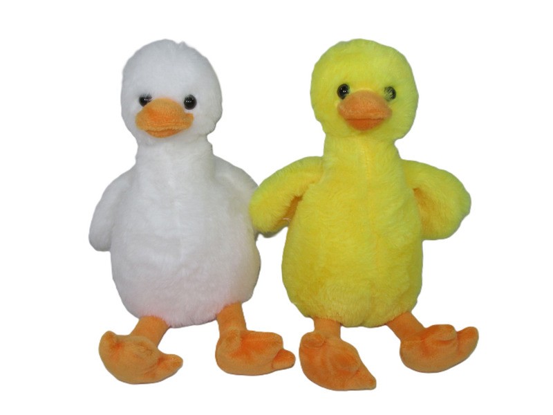 Hangot adó plüss liba, 20 cm