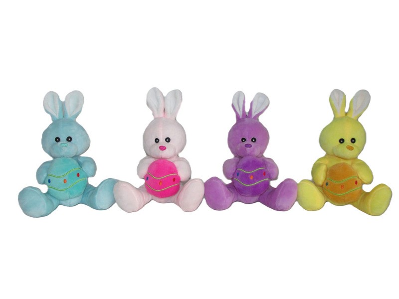 Nyuszi tojással 15 cm - húsvéti dekoráció